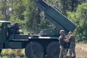 Артиллерия ВСУ. Фото: facebook.com/MinistryofDefence.UA