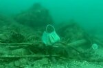Сміття на дні моря, скрін з відео