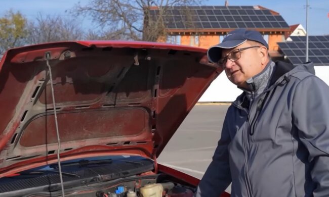 100 км за 30 гривень: українець перетворив Opel 1987 року на електромобіль