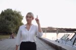 Татьяна Домбровская, скрин с видео