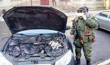 Чоловік віз на окуповані території контрабандну каву на 50 тисяч гривень (фото)