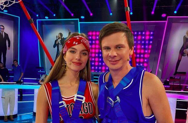 Дмитрий Комаров и Александра Кучеренко, фото с Instagram