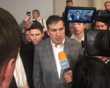 Саакашвили резко ответил, с кем идет в Раду: "Не можем выбирать из го*на"