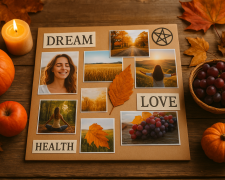 Vision board (дошка візуалізацій), зображення згенероване ШІ