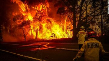 Пожежі в Австралії, фото: cnn.com