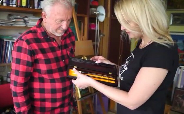 Супруги художников Бориса и Виктории Кузьмы, скриншот