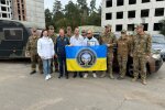 Бойове авто з трейлером спецпідрозділу "Омега" від БФ "Надія" та фонду "Рідна країна" Миколи Томенка