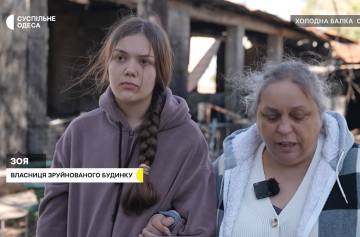 Зоя з донькою на Одещині, кадр з відео