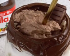 Коктейль з Nutella Нутелли // скріншот з відео