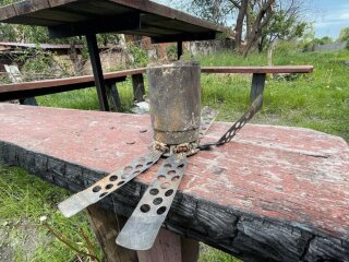 Знешкоджена міна. Фото: Telegram