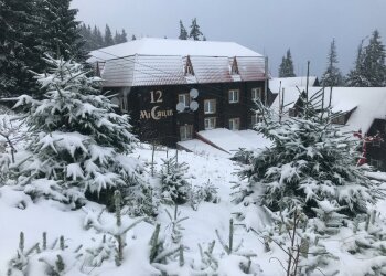 снег в Драгобрате, фото с Facebook