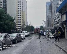 Перекрытие дорог в Киеве из-за атаки РФ