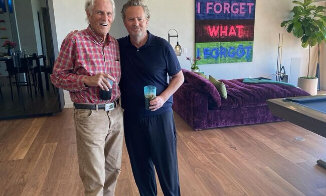 Метью Перрі, фото із соцмереж