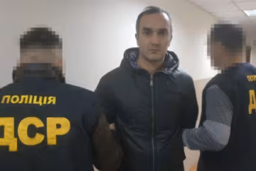 В Киеве поймали "вора в законе" из Грузии, фото: Национальная полиция