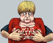 Напад на жінок у Кельні зобразили у карикатурах (фото)