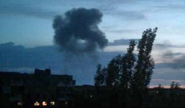 В Донецке произошел мощный взрыв на химическом заводе