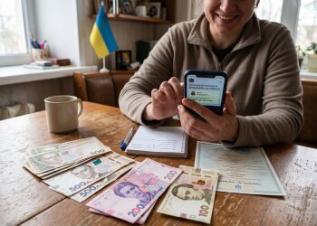 соціальні виплати гривні смартфон Дія
