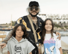 Філіп Кіркоров з дітьми, фото із соцмереж