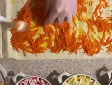 Рулет из лаваша, кадр с видео