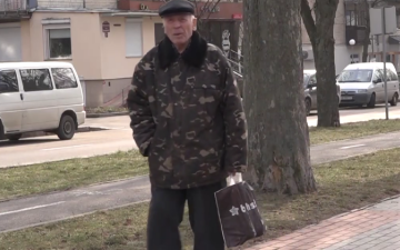 Пенсіонер. Фото: скрін youtube