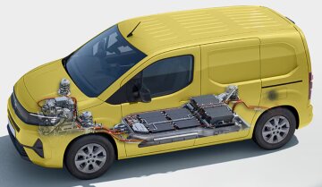 Батарея Opel Combo Cargo Electric. Фото: официальный сайт Opel