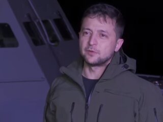 Володимир Зеленський, скріншот відео