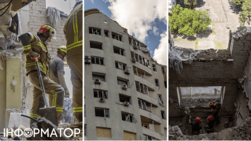 Рятувальна операція у Дарницькому районі Києва після удару РФ 2 липня 2026