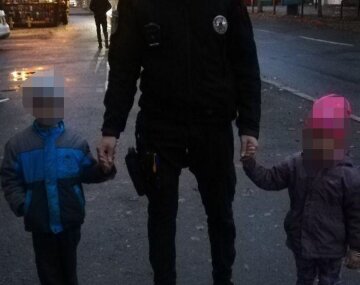 Дети несколько дней были заперты одни в квартире, фото: Facebook Патрульная полиция Украины