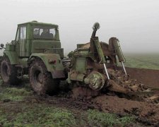 Інженери в АТО укріплюють позиції воїнів (фото)