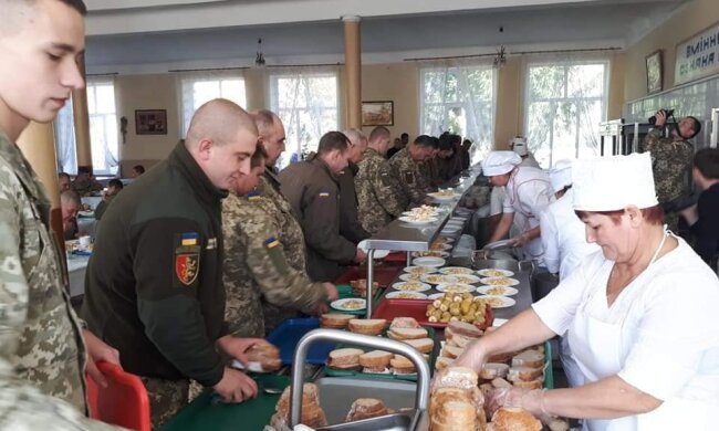 Їдальня, Прес-служба Оперативного Командування Захід