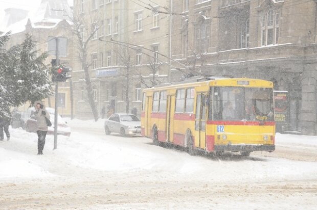 Во Львове киевский турист "поймал" головой кусок льда на свидании: вместо романтики