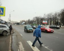 Переходив на зелене: водій-неадекват накинувся на пішохода, відео