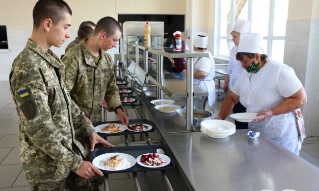Військова їдальня, фото: армія Інформ
