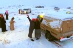 Снегопад, фото: скриншот из видео
