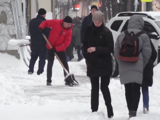 Зимняя погода. Фото: скрин youtube