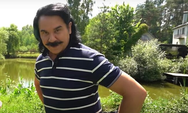 Павло Зибров, скриншот из видео