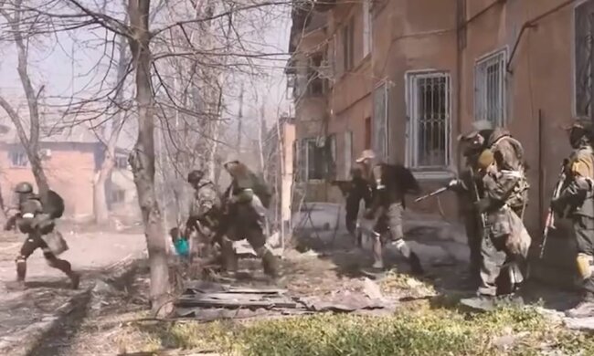 Российские оккупанты, фото: скриншот из видео