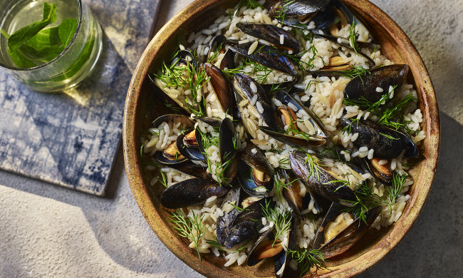 Цікавий рецепт плову з мідіями