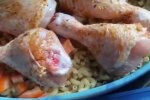 Запечені макарони з курятиною, кадр з відео