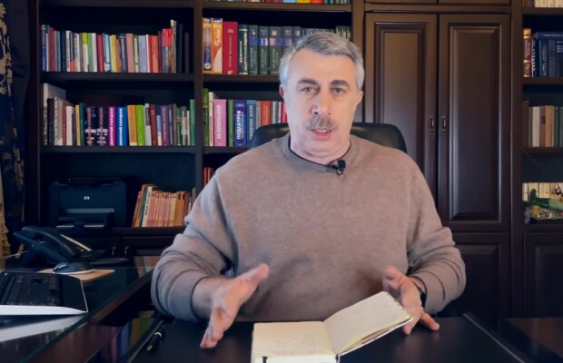 Евгений Комаровский, скриншот с видео