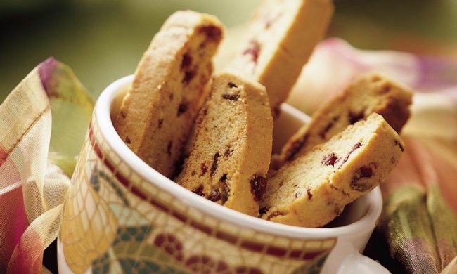 Простий рецепт домашнього журавлинного біскотті