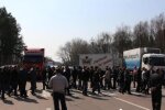 Волинські шахтарі перекрили трасу Ковель-Львів і йдуть на Київ