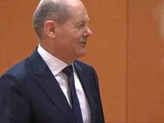 Олаф Шольц, фото: скріншот з відео