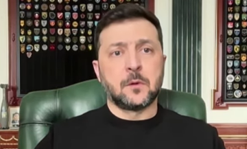 Володимир Зеленський, кадр з відео