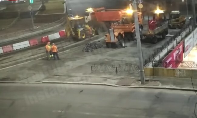 Дорога, скриншот из видео