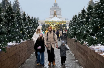 Украинцы, зима, Новый год, ВДНХ, фото Знай.ua