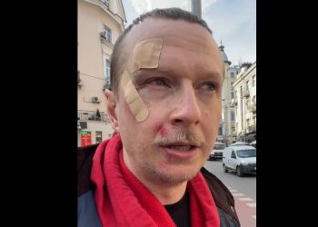 Майкл Щур, скриншот из видео