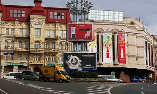 В следующем году центры украинских городов очистят от рекламы