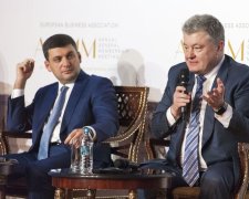 Гройсман і Порошенко