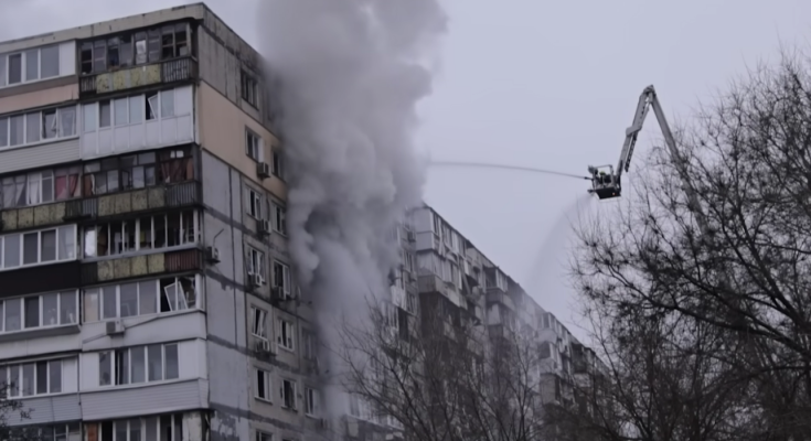 Последствия атаки рф. Фото: скрин youtube